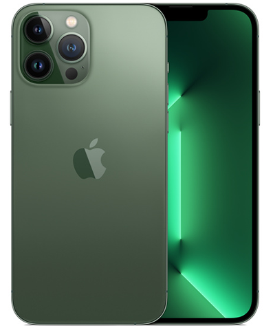 iPhone 13 pro Alpine Green